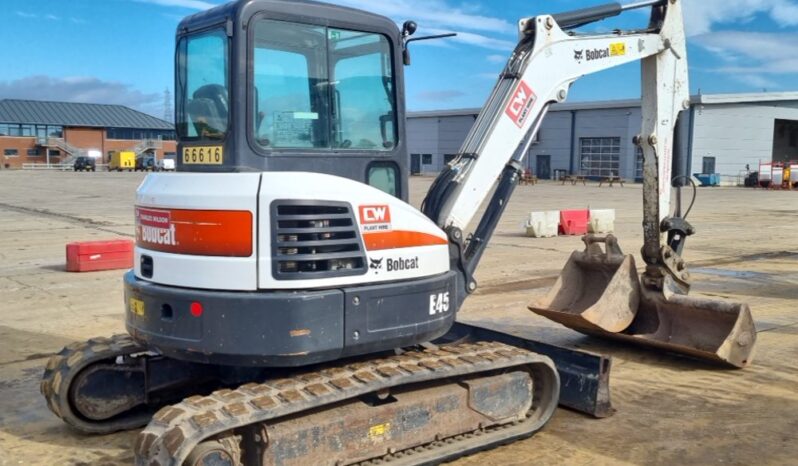 2020 Bobcat E45 Mini Excavators For Auction: Leeds – 23rd, 24th, 25th, 26th October @ 08:00am full