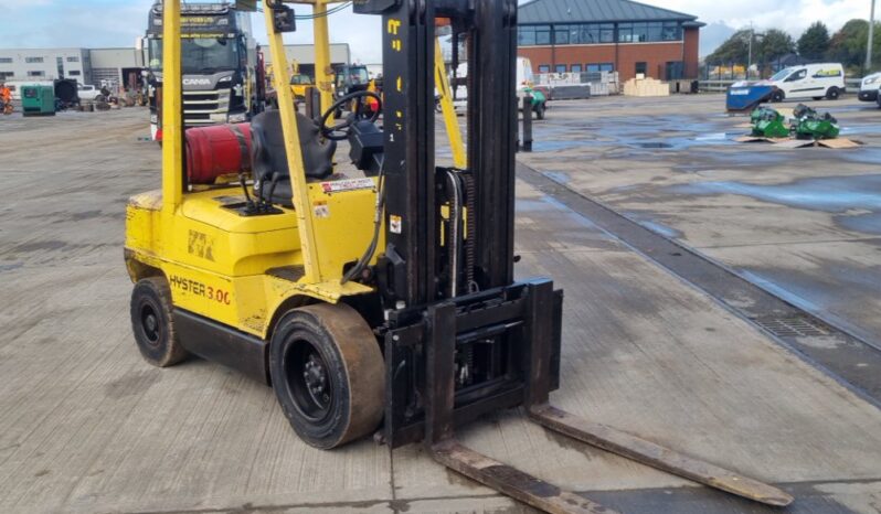 Hyster 3.0 Forklifts For Auction: Leeds – 23rd, 24th, 25th, 26th October @ 08:00am full