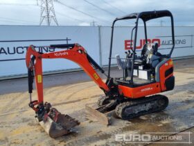 2015 Kubota KX016-4 Mini Excavators For Auction: Leeds – 23rd, 24th, 25th, 26th October @ 08:00am