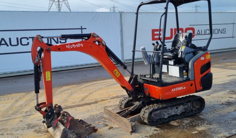 2015 Kubota KX016-4 Mini Excavators For Auction: Leeds – 23rd, 24th, 25th, 26th October @ 08:00am