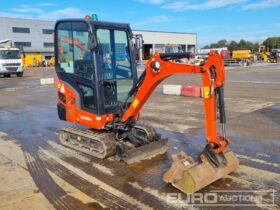 2020 Kubota KX016-4 Mini Excavators For Auction: Leeds – 23rd, 24th, 25th, 26th October @ 08:00am full