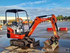 2013 Kubota KX016-4 Mini Excavators For Auction: Leeds – 23rd, 24th, 25th, 26th October @ 08:00am full