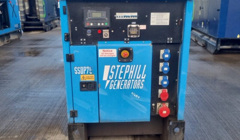 Stephill SSDP70A Generators For Auction: Leeds – 23rd, 24th, 25th, 26th October @ 08:00am full