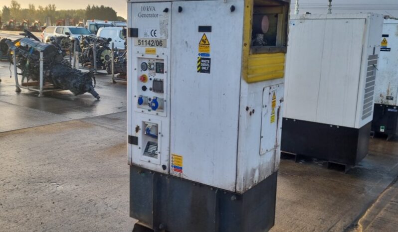 Harrington 10kVA Static Generator, Kubota Engine Generators For Auction: Leeds – 23rd, 24th, 25th, 26th October @ 08:00am