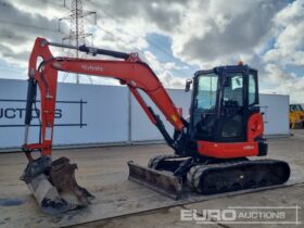 2018 Kubota U55-4 Mini Excavators For Auction: Leeds – 23rd, 24th, 25th, 26th October @ 08:00am