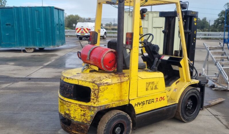 Hyster 3.0 Forklifts For Auction: Leeds – 23rd, 24th, 25th, 26th October @ 08:00am full