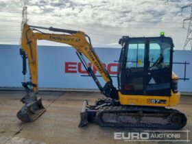 2021 JCB 57C-1 Mini Excavators For Auction: Leeds – 23rd, 24th, 25th, 26th October @ 08:00am full