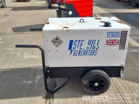 2019 Stephill SSD6000 Generators For Auction: Leeds – 23rd, 24th, 25th, 26th October @ 08:00am full