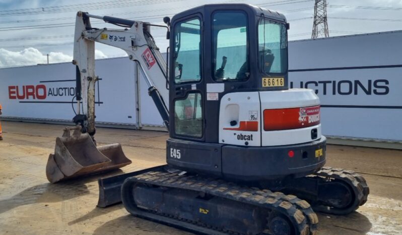 2020 Bobcat E45 Mini Excavators For Auction: Leeds – 23rd, 24th, 25th, 26th October @ 08:00am full