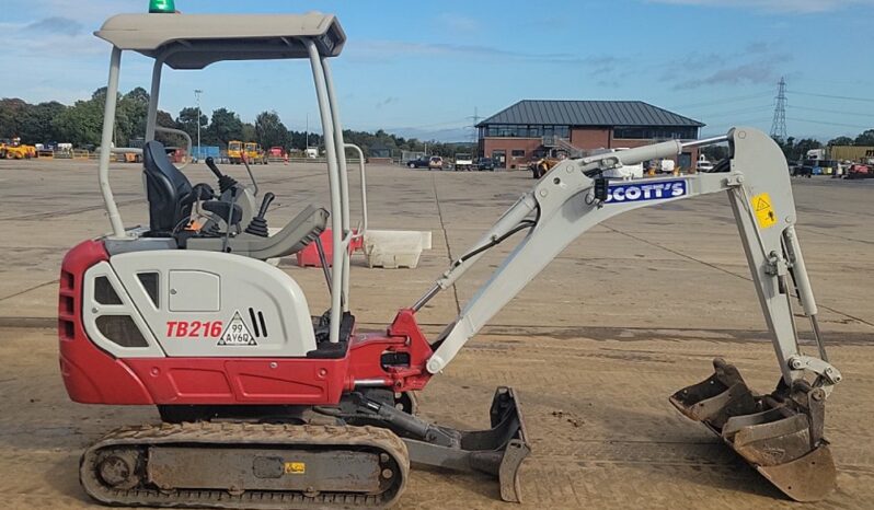 2020 Takeuchi TB216 Mini Excavators For Auction: Leeds – 23rd, 24th, 25th, 26th October @ 08:00am full