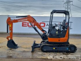 Unused 2023 Hitachi ZX33U-5A Mini Excavators For Auction: Leeds – 23rd, 24th, 25th, 26th October @ 08:00am full