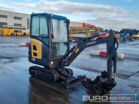 2016 Volvo EC18D Mini Excavators For Auction: Leeds – 23rd, 24th, 25th, 26th October @ 08:00am full