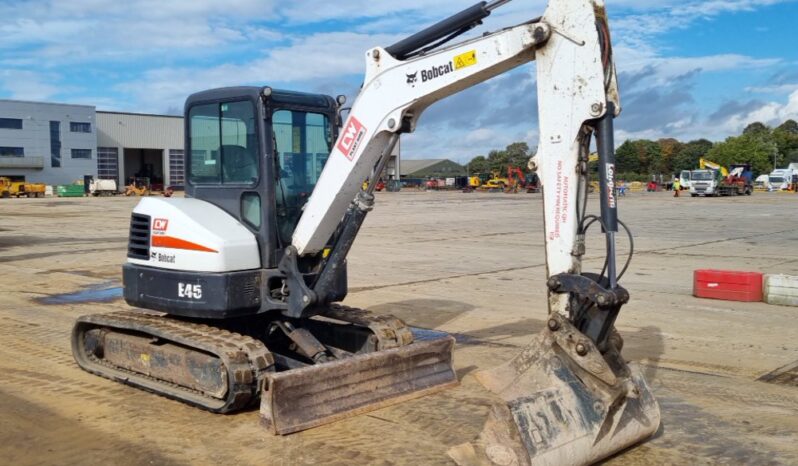 2020 Bobcat E45 Mini Excavators For Auction: Leeds – 23rd, 24th, 25th, 26th October @ 08:00am full