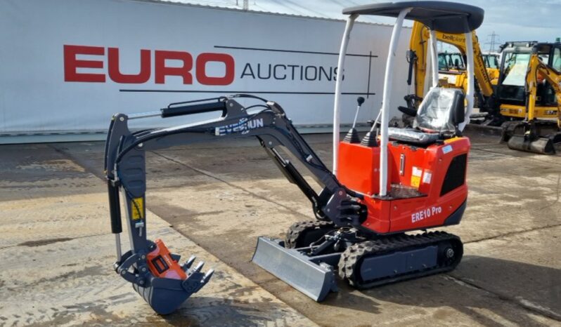 Unused 2024 Everun ERE10PRO Mini Excavators For Auction: Leeds – 23rd, 24th, 25th, 26th October @ 08:00am