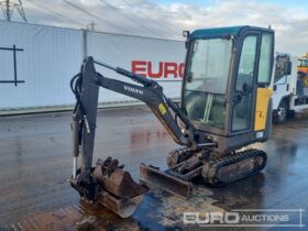 2016 Volvo EC18D Mini Excavators For Auction: Leeds – 23rd, 24th, 25th, 26th October @ 08:00am