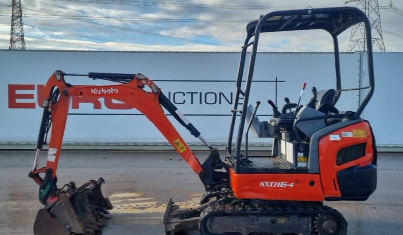 2013 Kubota KX016-4 Mini Excavators For Auction: Leeds – 23rd, 24th, 25th, 26th October @ 08:00am full