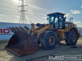 2014 CAT 966K Wheeled Loaders For Auction: Leeds – 23rd, 24th, 25th, 26th October @ 08:00am