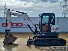 2020 Bobcat E45 Mini Excavators For Auction: Leeds – 23rd, 24th, 25th, 26th October @ 08:00am full