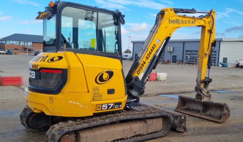 2021 JCB 57C-1 Mini Excavators For Auction: Leeds – 23rd, 24th, 25th, 26th October @ 08:00am full