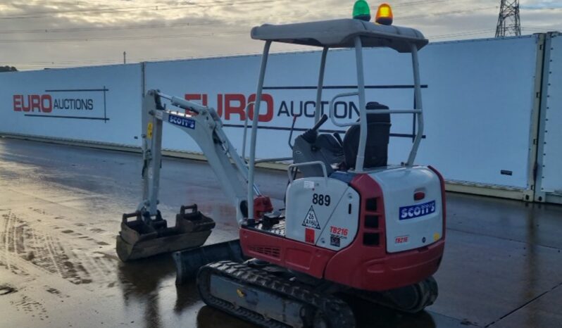 2020 Takeuchi TB216 Mini Excavators For Auction: Leeds – 23rd, 24th, 25th, 26th October @ 08:00am full