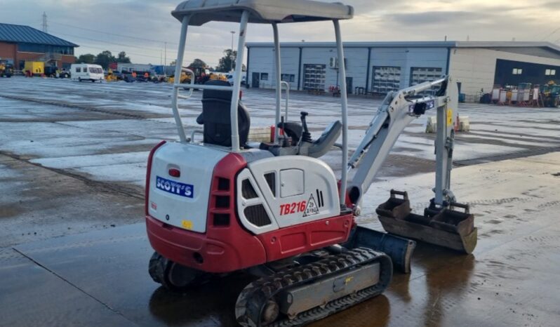 2020 Takeuchi TB216 Mini Excavators For Auction: Leeds – 23rd, 24th, 25th, 26th October @ 08:00am full