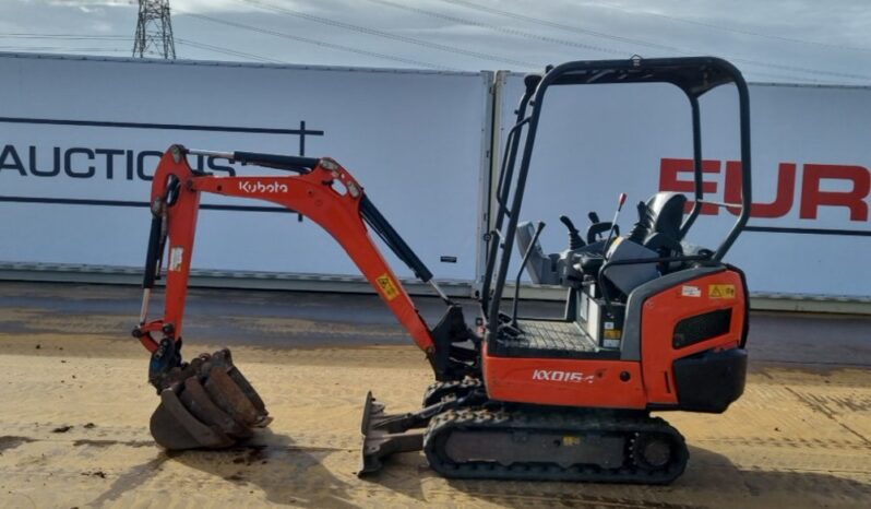 2015 Kubota KX016-4 Mini Excavators For Auction: Leeds – 23rd, 24th, 25th, 26th October @ 08:00am full