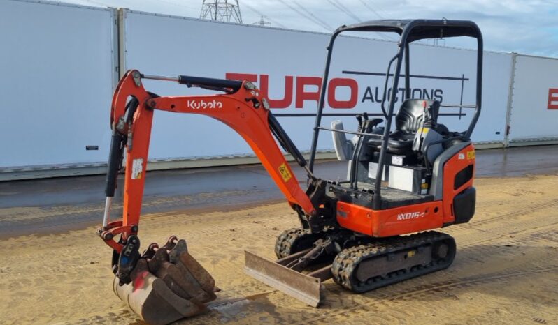 2015 Kubota KX016-4 Mini Excavators For Auction: Leeds – 23rd, 24th, 25th, 26th October @ 08:00am