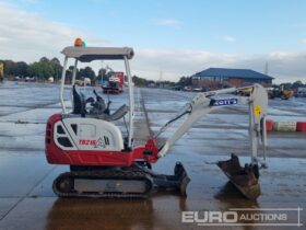 2020 Takeuchi TB216 Mini Excavators For Auction: Leeds – 23rd, 24th, 25th, 26th October @ 08:00am full