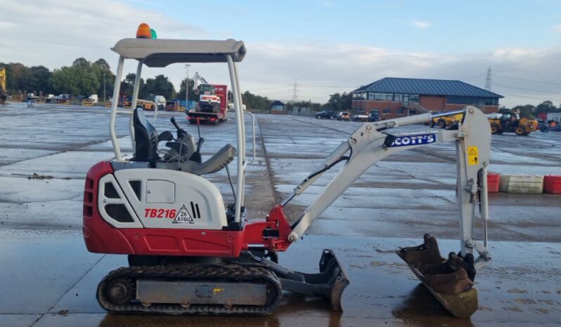 2020 Takeuchi TB216 Mini Excavators For Auction: Leeds – 23rd, 24th, 25th, 26th October @ 08:00am full