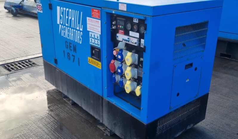 2015 Stephill SSDK25 Generators For Auction: Leeds – 23rd, 24th, 25th, 26th October @ 08:00am