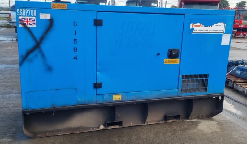 Stephill SSDP70A Generators For Auction: Leeds – 23rd, 24th, 25th, 26th October @ 08:00am full