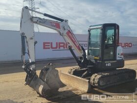 2020 Bobcat E45 Mini Excavators For Auction: Leeds – 23rd, 24th, 25th, 26th October @ 08:00am