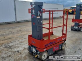 2011 SkyJack SJ12 Manlifts For Auction: Leeds – 23rd, 24th, 25th, 26th October @ 08:00am