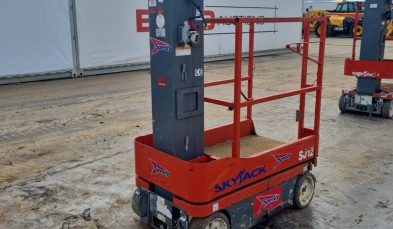 2011 SkyJack SJ12 Manlifts For Auction: Leeds – 23rd, 24th, 25th, 26th October @ 08:00am