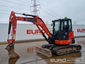 2017 Kubota U55-4 Mini Excavators For Auction: Leeds – 23rd, 24th, 25th, 26th October @ 08:00am