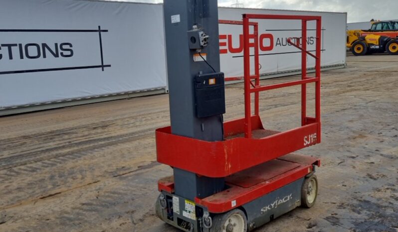 2014 SkyJack SJ16 Manlifts For Auction: Leeds – 23rd, 24th, 25th, 26th October @ 08:00am