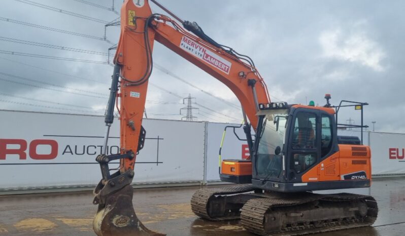 2018 Doosan DX140LC-5 10 Ton+ Excavators For Auction: Leeds – 23rd, 24th, 25th, 26th October @ 08:00am