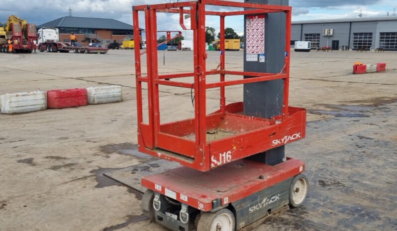 2019 SkyJack SJ16 Manlifts For Auction: Leeds – 23rd, 24th, 25th, 26th October @ 08:00am full