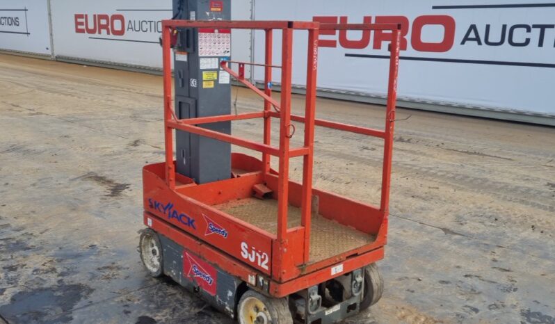 2011 SkyJack SJ12 Manlifts For Auction: Leeds – 23rd, 24th, 25th, 26th October @ 08:00am full