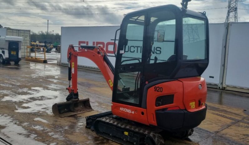 2020 Kubota KX016-4 Mini Excavators For Auction: Leeds – 23rd, 24th, 25th, 26th October @ 08:00am full