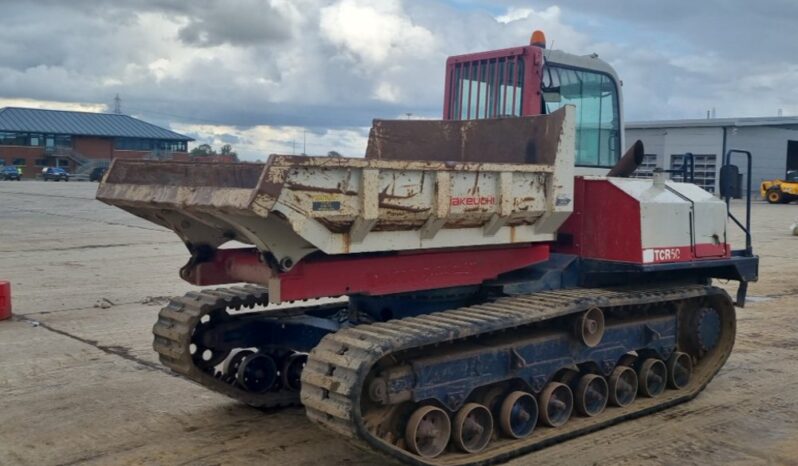 2016 Takeuchi TCR50 Tracked Dumpers For Auction: Leeds – 23rd, 24th, 25th, 26th October @ 08:00am full