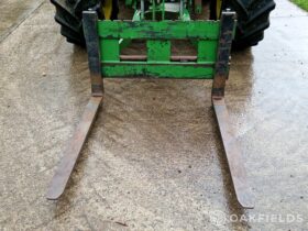 Linkage mounted carriage & pallet forks full