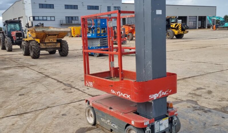 2019 SkyJack SJ16 Manlifts For Auction: Leeds – 23rd, 24th, 25th, 26th October @ 08:00am full