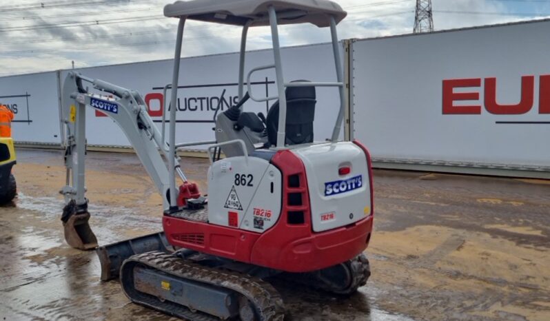 2020 Takeuchi TB216 Mini Excavators For Auction: Leeds – 23rd, 24th, 25th, 26th October @ 08:00am full