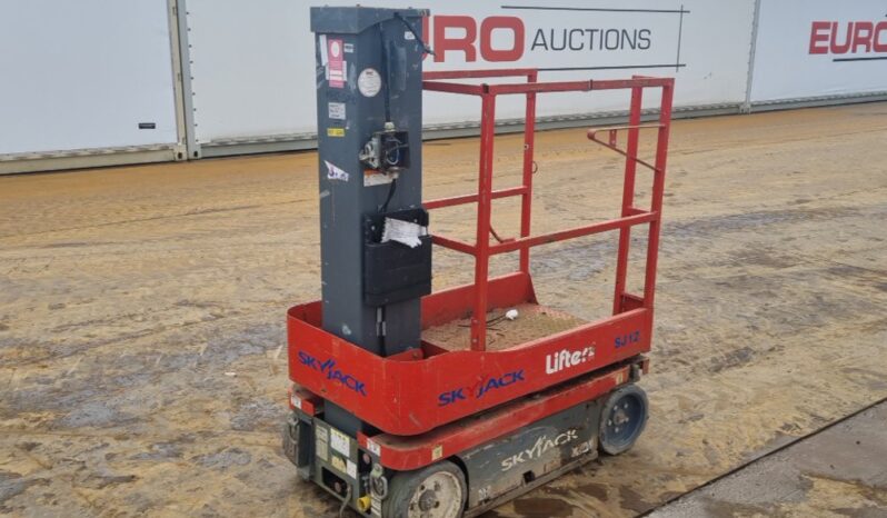 2014 SkyJack SJ12 Manlifts For Auction: Leeds – 23rd, 24th, 25th, 26th October @ 08:00am