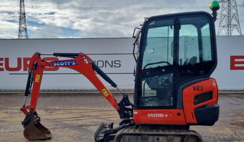 2020 Kubota KX016-4 Mini Excavators For Auction: Leeds – 23rd, 24th, 25th, 26th October @ 08:00am full