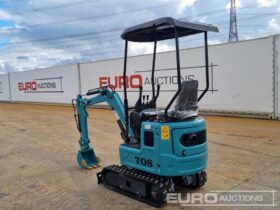 Unused 2024 Tos R319 Mini Excavators For Auction: Leeds – 23rd, 24th, 25th, 26th October @ 08:00am full