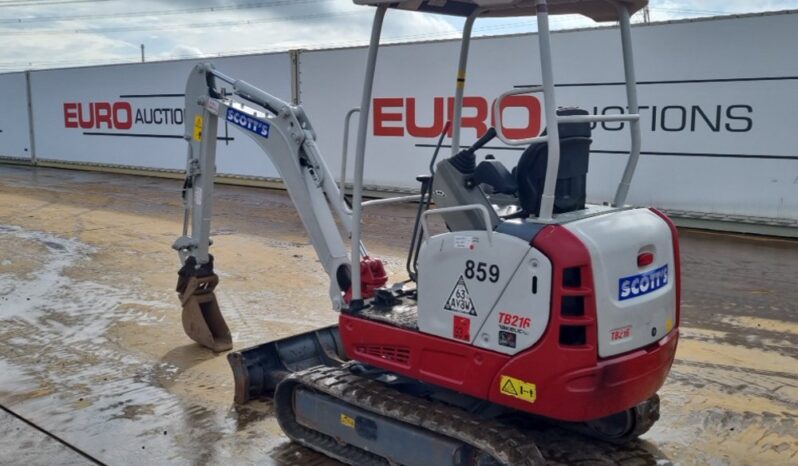 2020 Takeuchi TB216 Mini Excavators For Auction: Leeds – 23rd, 24th, 25th, 26th October @ 08:00am full