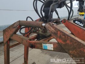 Atlas Hydraulic Loading Crane, Hydraulic Rotating Block Grab Hydraulic Loading Cranes For Auction: Leeds – 23rd, 24th, 25th, 26th October @ 08:00am full