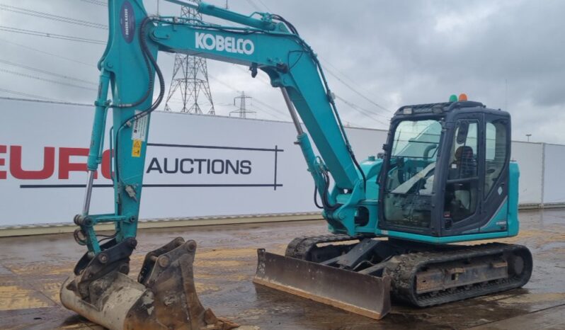 2018 Kobelco SK85MSR-3E 6 Ton+ Excavators For Auction: Leeds – 23rd, 24th, 25th, 26th October @ 08:00am